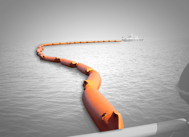 Booms for Recovering Oil Spills